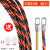 穿线引线器手动穿线器电工拉线器钢丝绳网线穿管器串线 三股塑钢款15米(扁头)