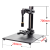 机器视觉实验支架CCD工业相机光学测试实验架微调固定教学打光托架螺丝固定 底座250*300滑台行程700