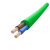 兆龙LONGFLEX MC 411 2x0.5mm² PVC护套双芯拖链电缆50米-ZL5411288绿色 现货速发