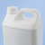 赫思迪格 JG-413 乳白色 提手方桶塑料桶 小塑料容器桶 耐高温耐酸碱桶 加厚水桶酒桶包装桶 6L