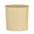 冠峰 8L椭圆米黄加厚 垃圾桶方形桶无盖圆形双层大号小号塑料桶GNG-415