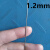定制1.2/1.4/1.6mm黑色碳素弹簧钢丝单股穿线用硬态雾面钢丝两斤 1.6mm穿线钢丝/一斤 约25米