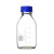 GL45蓝盖瓶玻璃丝口试剂瓶100/250/500/1000/2000mL 透明棕色螺口带刻度色谱流 500mL 透明 GL45