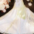 琵琶语如梦霓裳原创汉服女仙气对襟上襦12破交窬长裙秋季薄款 白色下裙.现货 155