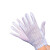装机白色条纹手套薄款耐磨无尘工作防滑工厂电子除 电子除