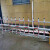 钢米 定制道闸杆停车杆铝合金栅栏杆 红白三层 4米