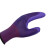 星宇（XINGYU）劳保手套 L578尼龙发泡乳胶浸胶防滑耐磨打包作业防护手套 紫色12副 M码
