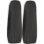 鸣固 防水袖套 加厚PVC涂层防水防油污劳保布袖套5副 黑色 MG-SB-1320-1