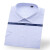 中神盾D9807男女短袖衬衫43码白底蓝竖条纹（100-499套）