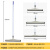白云清洁（baiyun cleaning）地板刮水器地刮大号地刮刀瓷砖地面胶板海绵推水器卫生间刮水刮地酒店商场
