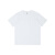 安巧象 纯棉纯色T恤小白T宽松透气排汗夏季上班族短袖可定制logo 黑色 3XL 
