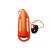 水上运动救生浮标鱼雷浮漂加厚跟屁漂浮浮筒救援筒虫救生罐 单人橘红色亏本促销款 高质CE认证