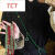 TCT秋冬长款串珠项链女新中式国风斜挎链复古气质一款多戴毛衣链配饰 绿色流苏项链-130cm可斜挎