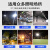 上海led投光灯100150w户外防水工业厂房泛光灯广告超亮照明灯 亚明COB超亮足瓦LED-100w白光