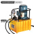电动液压泵站DB300-CS2双油路油压泵浦工具高压液压机3KW 3KW双回380V电动泵(80L油箱)