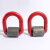 定制焊接吊环 焊接d型环 吊耳焊接G80模锻高强度合金钢起重吊环吊 5.3吨