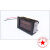 沃嘉定制适用电动车电量表电瓶摩托车电压表显示器锂电池指示检测12V48V72V60 12V锂电 红色