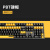 定制ikbc高达联名款机械键盘chrry樱桃轴红轴二次元有线无线鼠标 C210 高达自由 有线 茶轴 官方标配