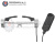 定制适用定制定制BT40 智能AR眼镜 头戴移动影院AR投 BT-350[送远程指导软件+同