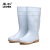 SF-9-03雨靴白色靴防水防滑耐油耐酸碱耐腐蚀中高筒雨靴 白色雨靴（1双） 38