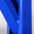 君制 货架仓储中型钢制仓库超市货架展示架储物架铁架子货架子 200KG/层蓝色四层主架长200*宽60*高200cm