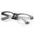 可折叠电焊专用防强光防电弧玻璃镜片防打眼飞溅防护眼镜焊工护眼护目镜 G16可折叠款-浅茶色 1幅眼镜