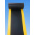 警示边防滑pvc地垫黄色边塑胶垫车间仓库防水防滑阻燃垫工厂地板 黑色+黄边 150CM*80CM*1张 要几米拍几份