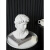 大 卫树脂石膏像艺术人物雕塑摆件北欧头像美术素描教具模型 大卫特大号高59cm