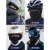 男女V脸护脸单双板滑雪装备摩托车骑行全包头套内胆 速驰深灰