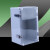 欧杜ABS防水盒带不锈钢卡扣接线盒IP66户外防雨电源监控箱带锁配电盒定制 灰色盖125*125*100mm
