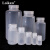 广口加厚大口HDPE塑料瓶塑料圆瓶聚PP白样品棕色留样瓶半透明试剂 HDPE(本白)250ml10个洁净包装