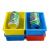 塑料周转箱 加厚塑料箱收纳箱可堆物流箱搬运箱整理箱 mm 蓝色 1号箱外172*123*53