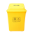 加厚摇盖垃圾桶医院黄色垃圾箱带盖废物收纳桶诊所垃圾筒 2L棉签筒(默认发) 5色可选备注