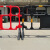 汇特益 HT-A72 安全胶马 塑料护栏 安全交通围栏 红色 1600*1000mm