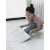 地板革PVC地板贴家用水泥地自粘地板贴纸防水耐磨卧室塑胶地板胶 大尺寸石纹906/厚度1.8mm