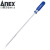 安力士牌（ANEX）No.8400 强磁彩条柄螺丝刀 一字起子 改锥 6.0x300mm