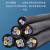 奔辉 国标JHS1芯防水橡套软电缆潜水泵线 户外水下电源线 黑色1米价格 1*95平方
