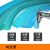 定制蛇皮管 网纹管 PVC塑料增强纤维软管内径8mm 6mm 10mm透明网 蓝色内径32厚4mm一卷50米