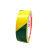 上柯 W1602 斜纹黄绿色胶带 电力用斑马线横纹胶带 3cm*18m横纹  定制 货期3天