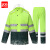 者也（ZYE）分体式反光雨衣外卖骑行雨衣雨裤套装双层透气 3XL码