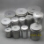 定制适用60克至750ml高筒螺纹圆形铝盒分装密封金属铝罐铝瓶预售 300ML天窗铝罐3个