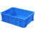塑料周转箱长方形带盖物流中转筐加厚胶盒红黄蓝白收纳整理箱  箱 单箱 外径280.200.85