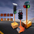 300道路太阳能交通信号灯红绿灯箭头灯警示灯可升降可移动 道路专用高配版