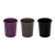 益美得  FW1287 过滤桶塑料废水桶过滤垃圾筒茶水桶茶渣桶  紫色大号  方形