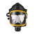 防毒面具全面罩喷漆专用护目焊工放毒氧气面罩防烟安全防飞沫灰尘 4号滤毒罐