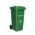 急先锋户外垃圾桶 两轮移动塑料垃圾桶100L 蓝色 HDPE材质 蓝色 120L(两轮款)