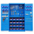 重型铁皮柜车间用抽屉式储物柜双开门工具柜加厚五金置物柜 F3082蓝色2百6方【含697配件包】