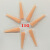 定制TT全塑料斜式点胶针头工业打胶针咀点胶机滴胶头耗材粗口硅胶 浅橙色(11G/100个)