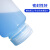 垒固 塑料大口试剂瓶HDPE广口塑料样品瓶分装瓶 15ml棕色-20个