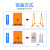 市政道路施工冲孔围挡工地临时隔离护栏警示可移动防风百叶围挡板 1.2x2米百叶孔（挡板+支架）/套